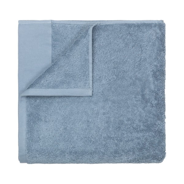 Mėlynas medvilninis rankšluostis Blomus, 100 x 200 cm