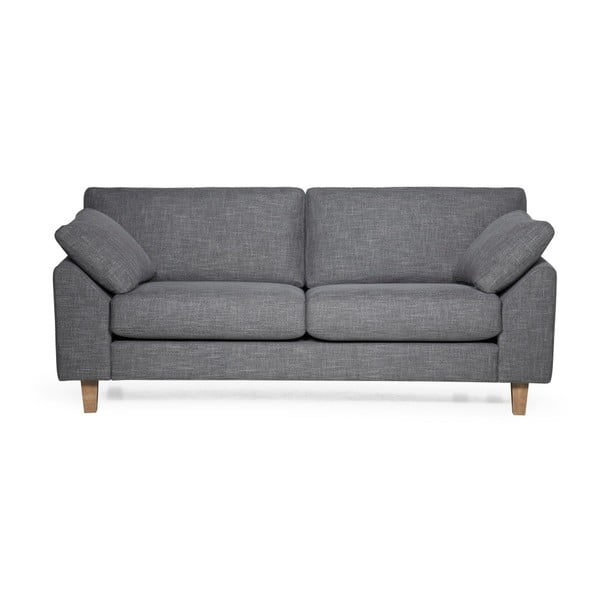 Pilka sofa Scandic Garda, 225 cm