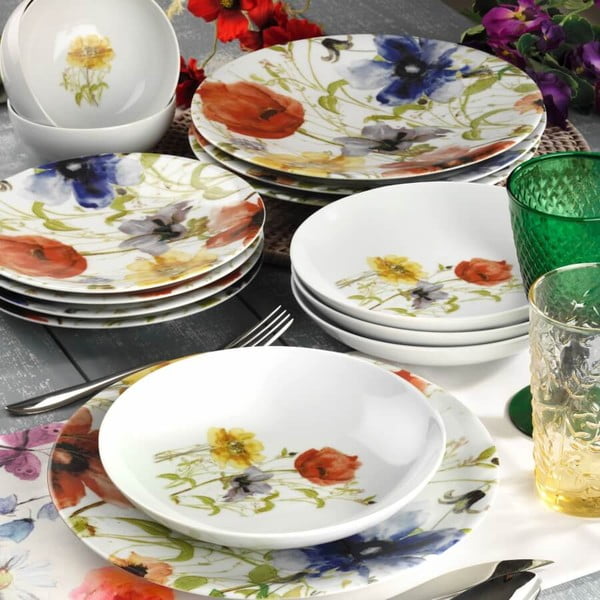 24 dalių porcelianinių indų rinkinys Kütahya Porselen Herbejo-image-1