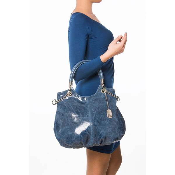 Dramblys Jeans odinė rankinė-image-2