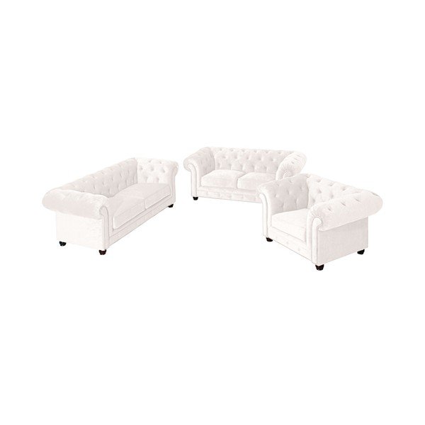 "Max Winzer Orleans Velvet" kreminė sofa, 216 cm-image-3