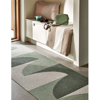 Žalios spalvos lauko kilimas 70x270 cm Hill Army Misty Mint – Pappelina