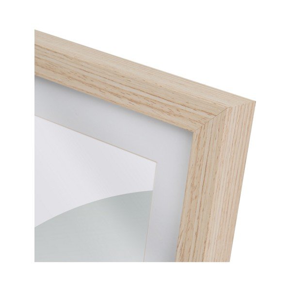 Natūralios spalvos pastatomas/pakabinamas rėmas 22,5x28 cm Sencillo – Casa Selección-image-3