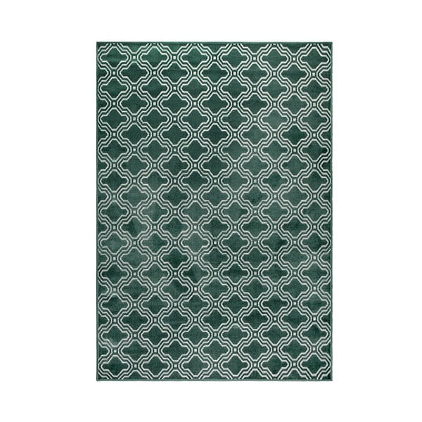 Žalias kilimas White Label Feike, 160 x 230 cm