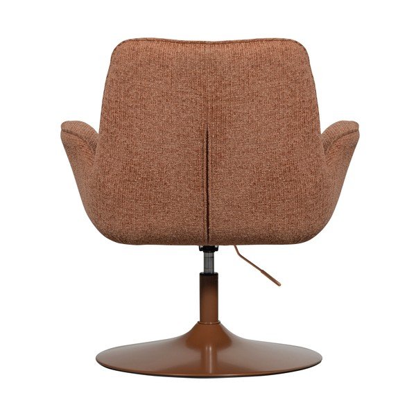 Oranžinės spalvos krėslas su reguliuojama sėdyne Marten – WOOOD-image-4