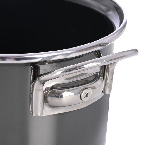 Iš emalio troškintuvas su dangčiu 2,5 l Metalic – Orion-image-3