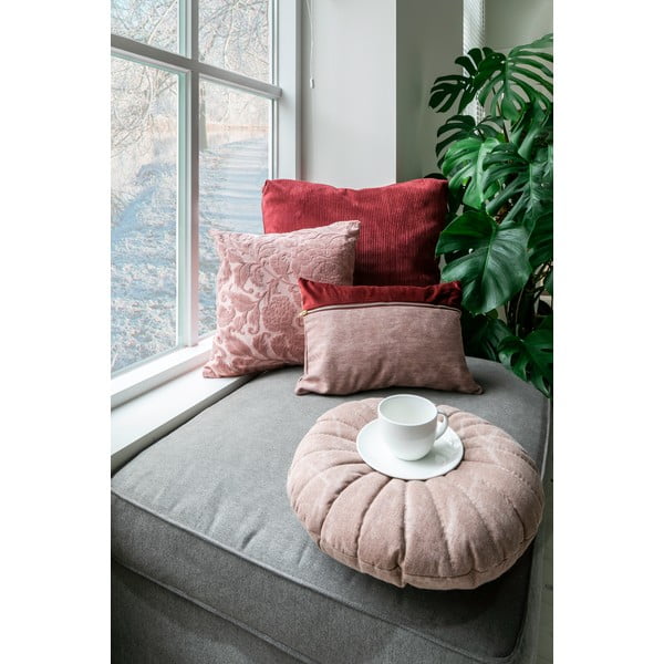 Mėlyna dekoratyvinė pagalvė Tiseco Home Studio Ribbed, 60 x 60 cm-image-2