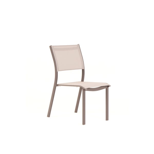 Metalinės sodo kėdės pilkos spalvos 4 vnt. Mistral – Ezeis