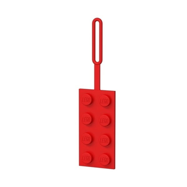 Raudonas LEGO® bagažo žymeklis