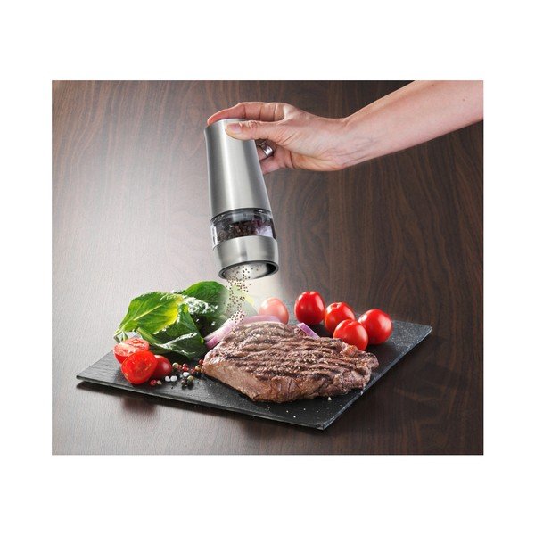 Dvigubas sidabrinis druskos ir pipirų malūnėlis Wenko Mill-image-2