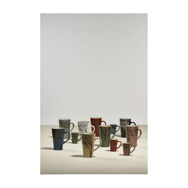 Iš akmens masės puodelis kreminės spalvos 350 ml Hela – Villa Collection-image-1