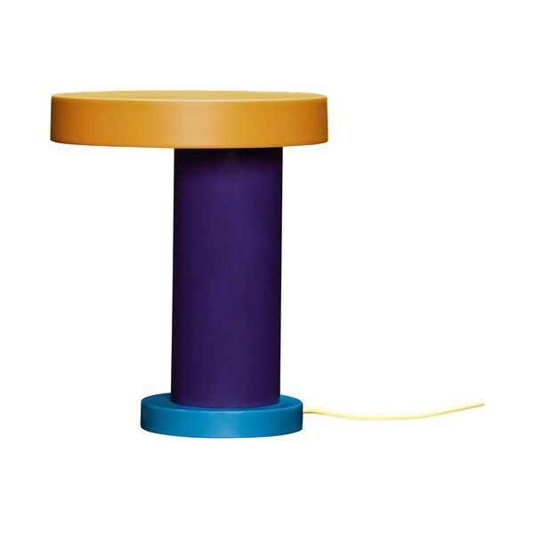 Stalinis šviestuvas violetinės spalvos LED su pritemdymo funkcija (aukštis 25 cm) Magic – Hübsch