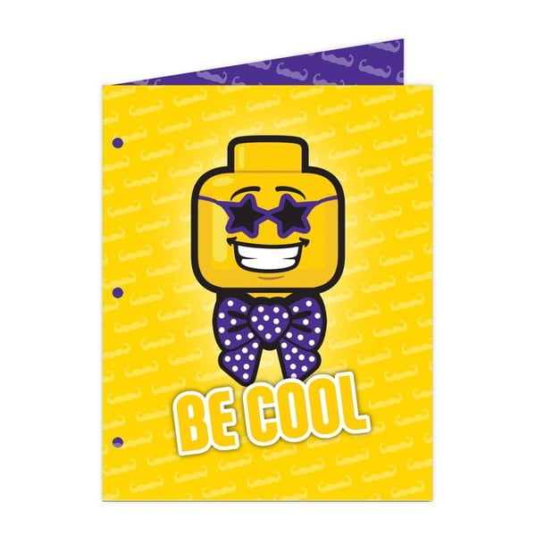 A4 LEGO® Iconic Be Cool popierinės lėkštelės