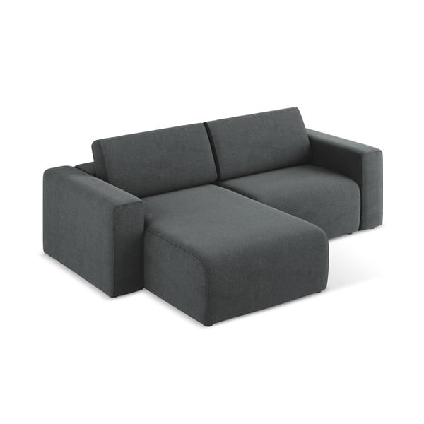 Pilkos spalvos kampinė sofa (su kairiuoju kampu) Kalea – Makamii-image-3