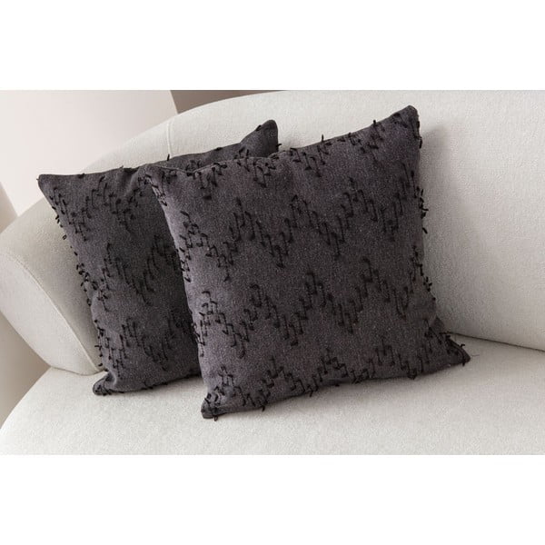 Dekoratyviniai pagalvių užvalkalai 2 vnt. 43x43 cm Tuffet – Mioli Decor-image-3