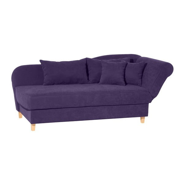 Violetinės spalvos "Max Winzer Selma" poilsio kėdė, kairysis kampas