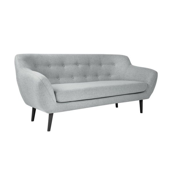 Šviesiai pilka sofa Mazzini Sofas Piemont, 188 cm