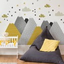 Sienų lipdukas Ambiance Giant Kid Sticker Scandinavian Mountains Henrika