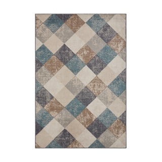 Kilimas mėlynos spalvos/smėlio spalvos 80x120 cm Terrain – Hanse Home