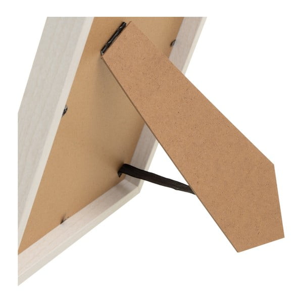 Baltos spalvos pastatomas/pakabinamas rėmas 22,5x28 cm Sencillo – Casa Selección-image-2