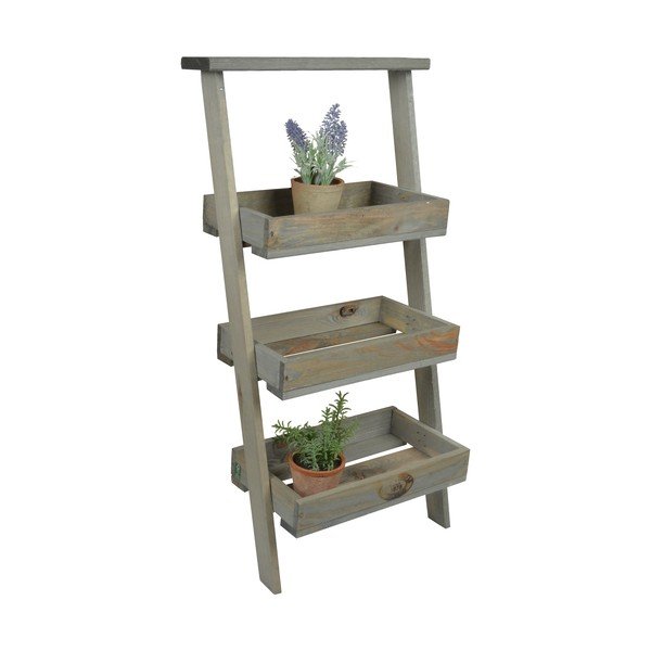 Iš medžio gėlių stovas – Esschert Design-image-2