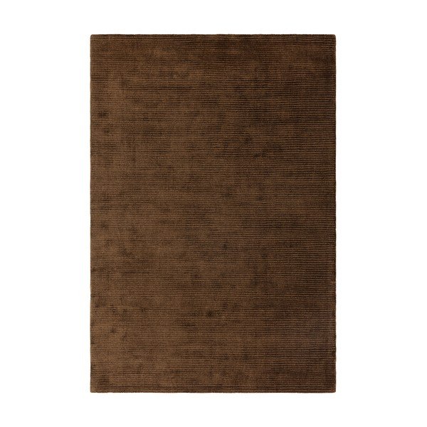 Rankų darbo tamsiai rudos spalvos kilimas 160x230 cm – Asiatic Carpets
