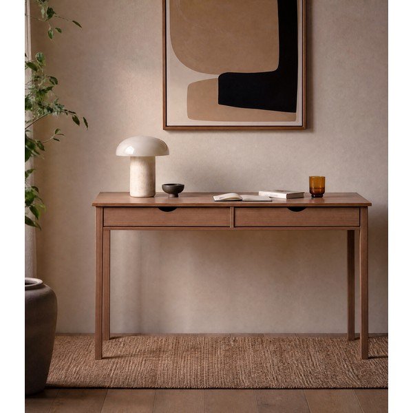 Darbo stalas iš pušies medienos Støraa Gava, ilgis 140 cm-image-3