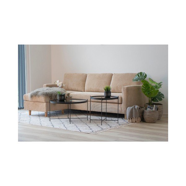 Smėlio spalvos kampinė sofa House Nordic Toscana-image-4