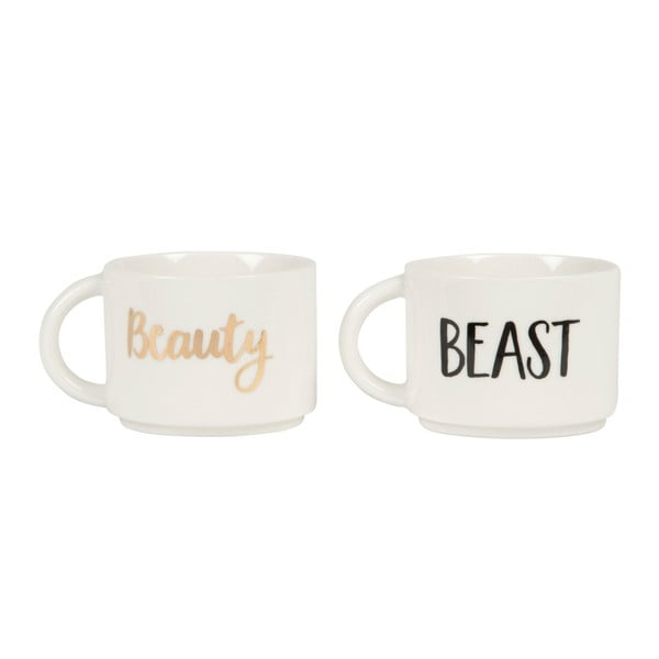 2 puodelių rinkinys "Sass & Belle Beauty & Beast