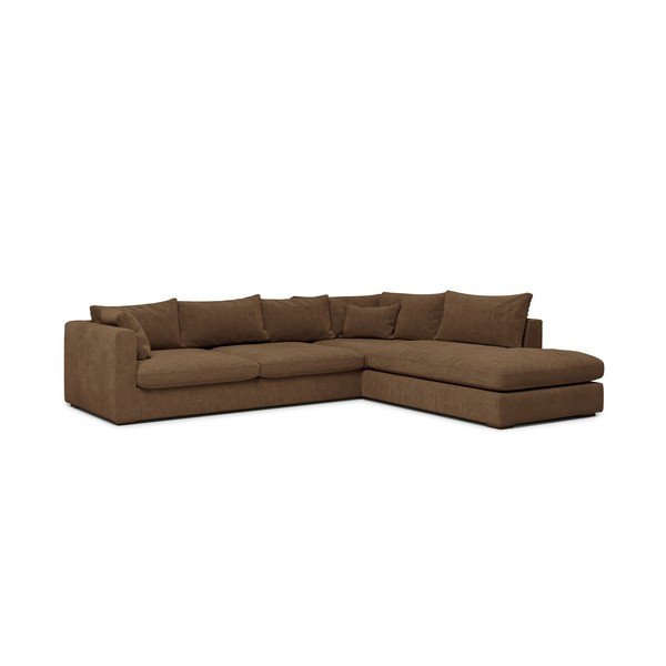 Ruda kampinė sofa (dešinysis kampas) Comfy - Scandic-image-1