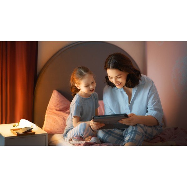 Baltos spalvos vaikiška naktinė lemputė Lesley – Fischer & Honsel-image-3