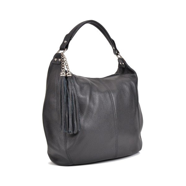 Juoda odinė rankinė Sofia Cardoni Bruhna-image-1