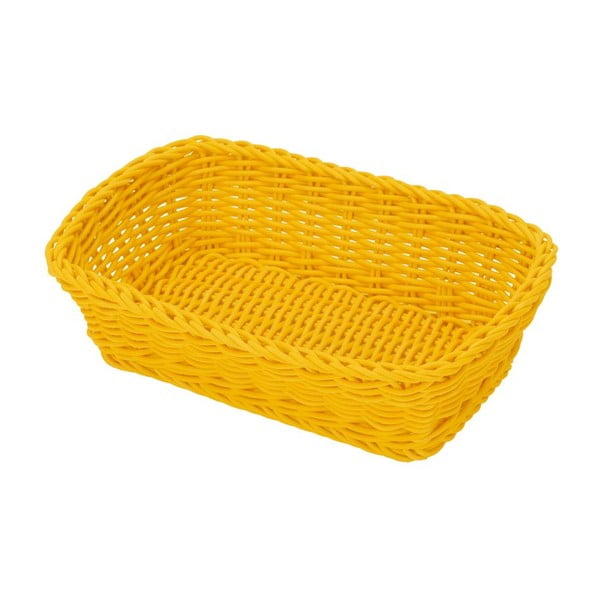 Krepšelis Korb Yellow, 26,5x19x7 cm