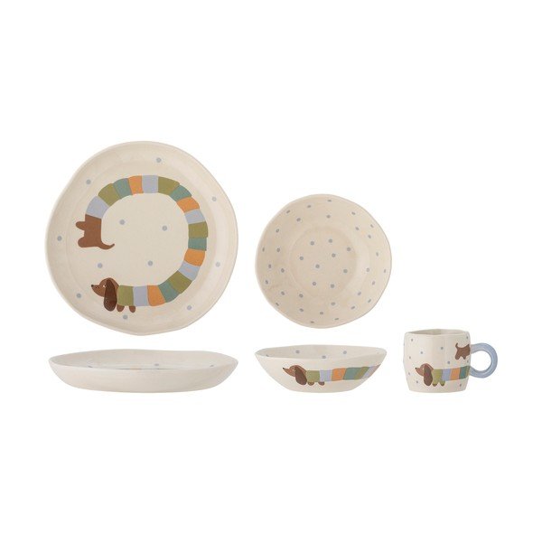 Iš molio vaikiški valgomojo rinkiniai 3 vnt. Charlie – Bloomingville Mini-image-2