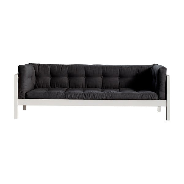 Sofa trims asmenims "Karup Fusion White/Linoso Dark Grey