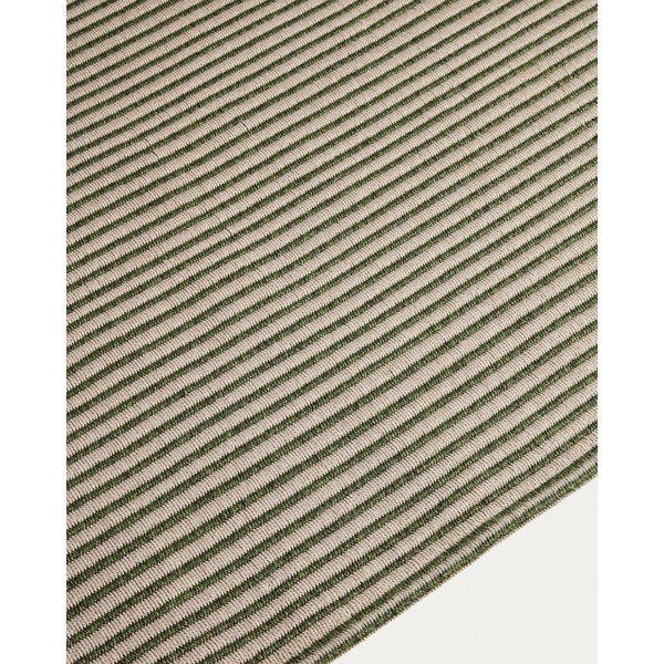 Žalios spalvos/smėlio spalvos lauko ir vidaus kilimas 200x300 cm Ardelia – Kave Home-image-3