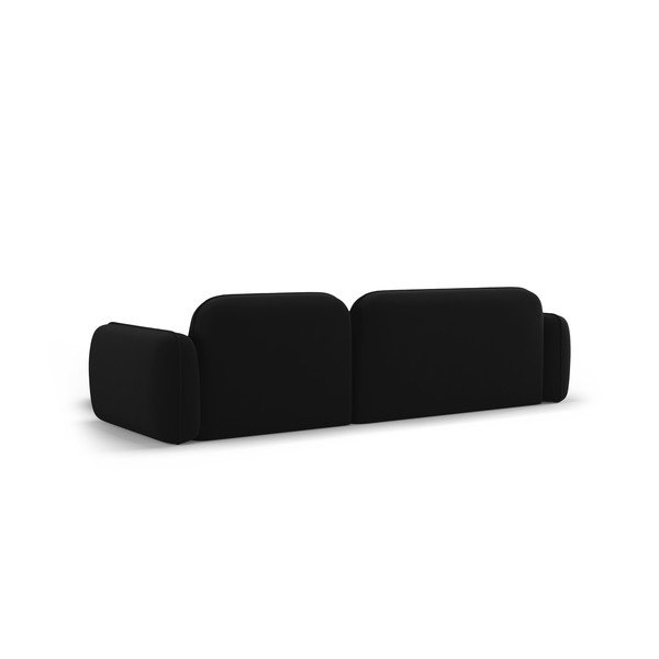 Iš velveto kampinė sofa juodos spalvos (su dešiniuoju kampu) Audrey – Interieurs 86-image-3