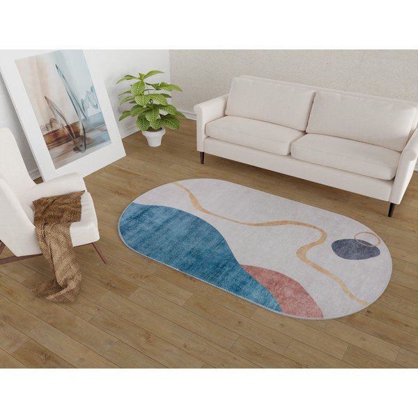 Skalbiamas kilimas 60x100 cm Oval – Vitaus-image-1