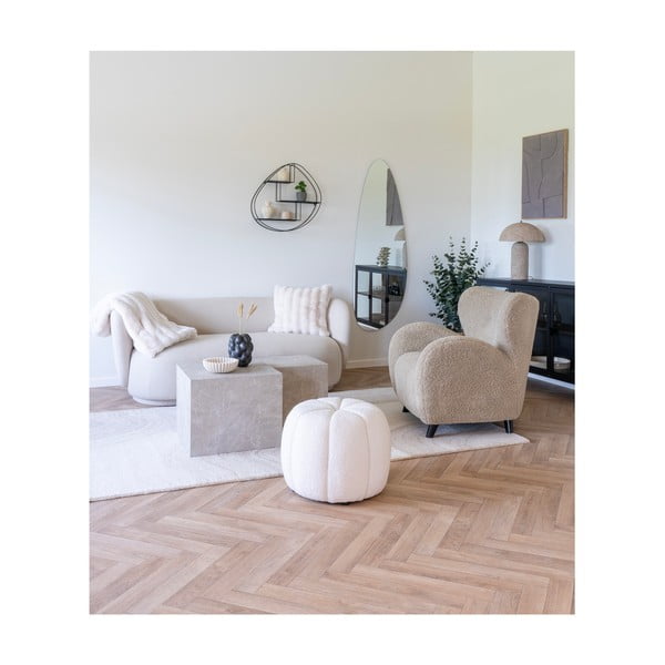 Iš dirbtinio kailio dekoratyvinė pagalvėlė 45x45 cm Galena – House Nordic-image-4