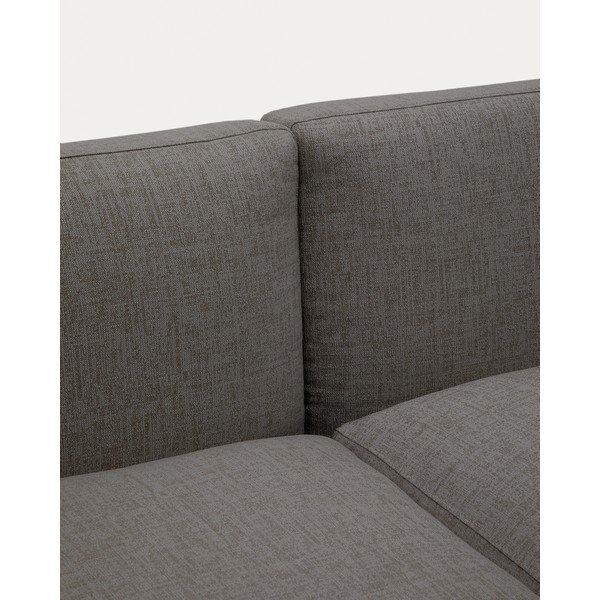 Sodo sofa iš audinio pilkos spalvos Sorells – Kave Home-image-3