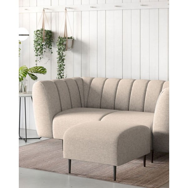 Taburetė smėlio spalvos Shel – Ghado-image-1