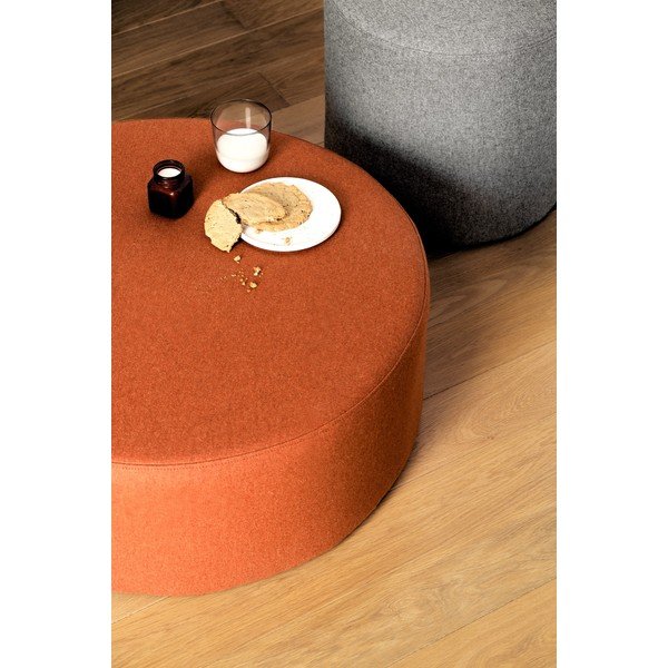 Terakotos spalvos pufas iš vilnos Folk – noo.ma-image-2