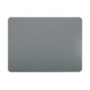 Pilkas dirbtinės odos kilimėlis ZicZac Togo, 33 x 45 cm