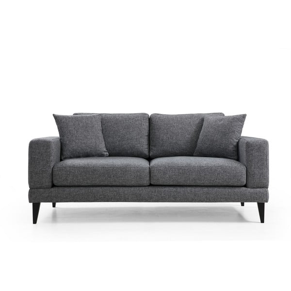 Sofa tamsiai pilkos spalvos 180 cm Nordic – Balcab Home