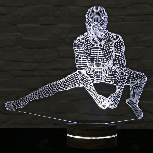 3D stalinis šviestuvas Žmogus-voras