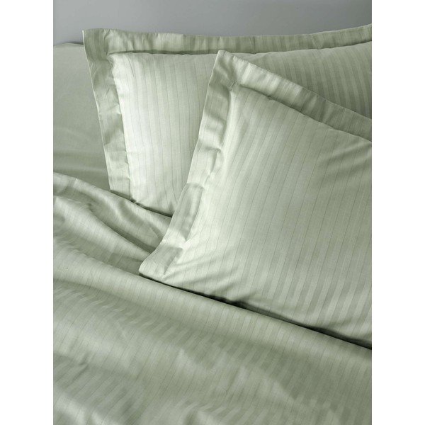Šalavijo spalvos viengulė patalynė 200x140 cm Stripe  – Mijolnir-image-4