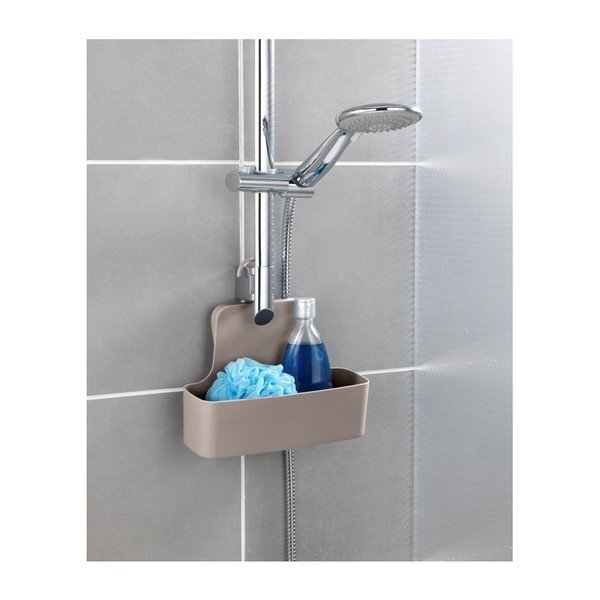 Smėlio spalvos dušo lentyna Wenko Barcelona-image-4