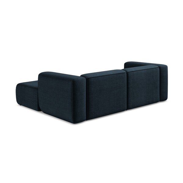 Mėlynos spalvos kampinė sofa (su dešiniuoju kampu/su gultu) Ekahi – Makamii-image-4