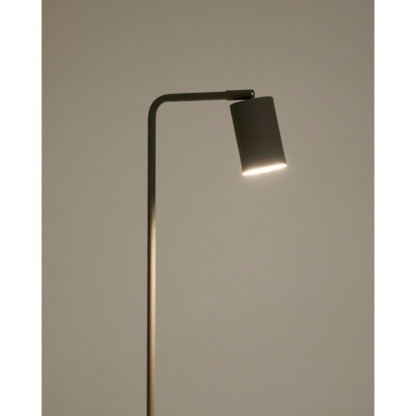 Juodos spalvos pastatomas šviestuvas (aukštis 147 cm) Manie – Kave Home-image-1