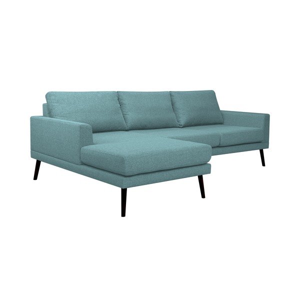 Mėlyna kampinė sofa "Windsor & Co Sofas Rigel", kairysis kampas-image-1